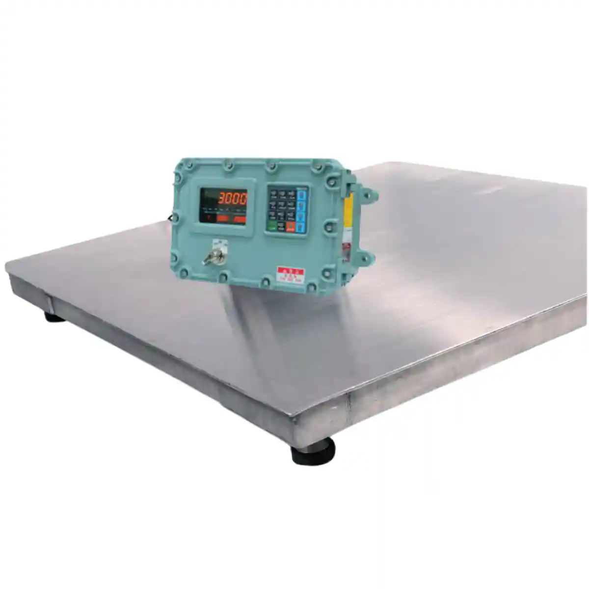 image of a industrial flame proof weighing scale machine in uae